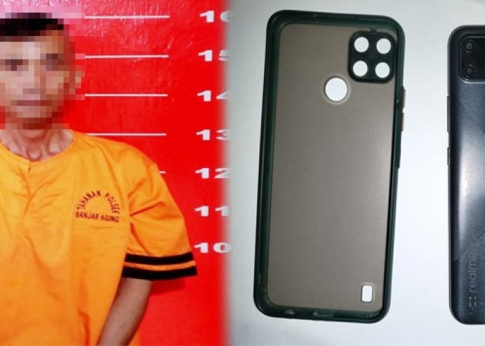 Belinya Rokok, Tapi Ambil Handphone, Warga Tulang Bawang Akhirnya Diciduk Polisi