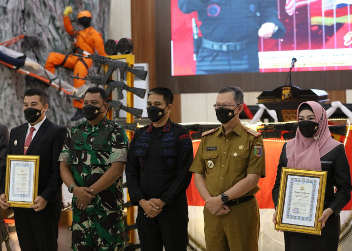 Hadiri Syukuran HUT ke-77 Korps Brimob Polri, Sekprov Bacakan Amanat Jenderal Listyo Sigit