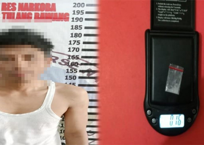 Tenteng Sabu Tengah Malam, Warga Bandar Lampung Diciduk Polres Tulang Bawang
