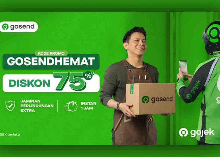 Kode Promo Gojek Paling Baru, Bertabur Diskon dan Cashback Hingga 75 Persen