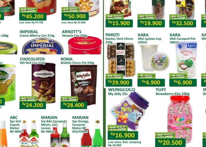 Promo JSM Alfamart Untuk Kebutuhan Buka Puasa, Borong Sekarang!
