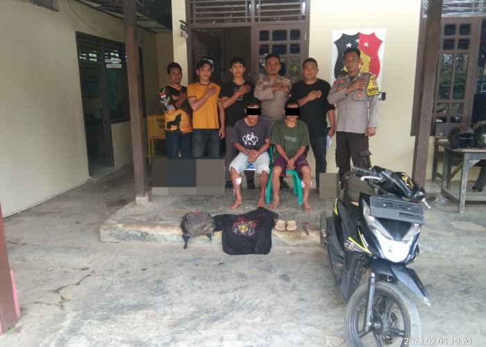 Nekat Lawan Petugas, 2 Terduga Pelaku Pencuri Sepeda Motor Dihadiahi Timah Panas