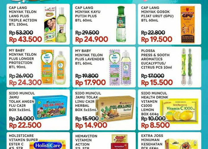Cek Promo Medicine Corner dari Indomaret, Periode 17 Sampai 28 Februari 2023 