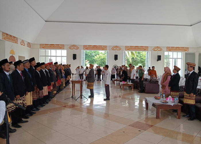 75 PPK Pilkada Tulang Bawang 2024 Dilantik, Begini Pesan Penting Plt Ketua KPU dan Pj Bupati