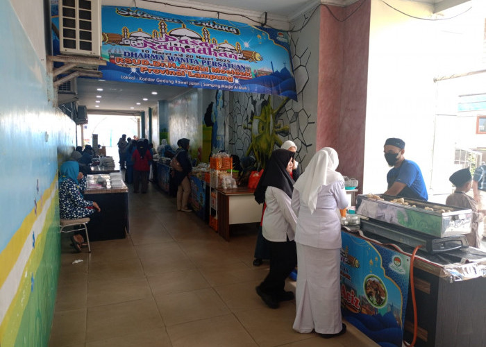 Sedang di RSUDAM Lampung Bingung Cari Bukaan? Yuk Datang ke Pasar Ramadhan 