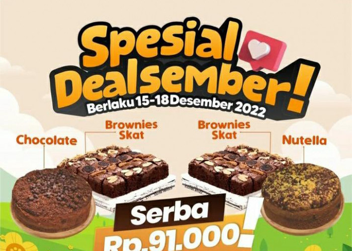Promo Spesial Desember Banana Foster Lampung, Harga Serba Rp 91.000