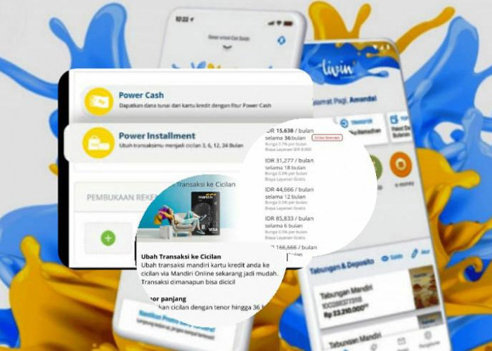 Transaksi Kartu Kredit Bisa Jadi Cicilan di Livin by Mandiri, Gimana Caranya?