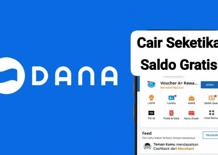 Cair Seketika! Saldo Gratis DANA Kaget Bernilai Rp 200 Ribu Siap Klaim Hari Ini, Akses Nomor Hp Sekarang 