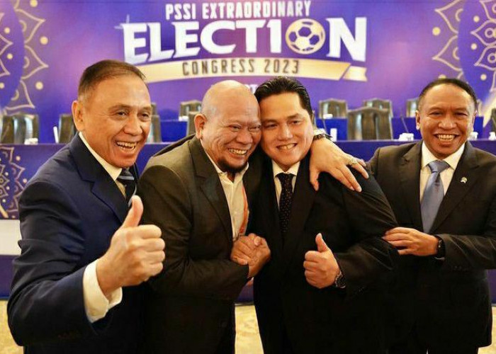 Tok! Erick Thohir Terpilih sebagai Ketua Umum PSSI Periode 2023-2027