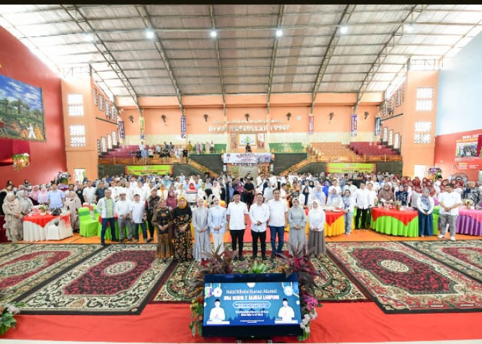 Ikatan Alumni SMAN 2 Bandar Lampung Reuni dan Halal Bihalal Bersama Gubernur di Teknokrat 