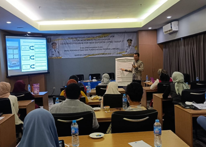 Transaksi Pembiayaan Eksportir di Lampung Melalui LPEI Capai Rp 806 Miliar