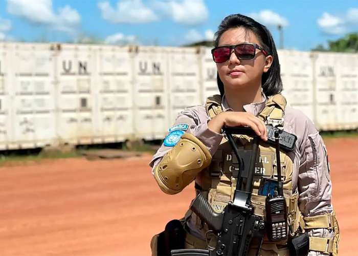 Alumni Akpol 2019 yang Jadi Kapolsek Perempuan, Polwan Cantik Asal Lampung Berpangkat Sama Dengan Ayah 