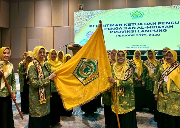 Terpilih Secara Aklamasi, Hj Ariyah, M.Pd, Ketua DPD Pengajian Al Hidayah Masa Periode 2025 - 2030 