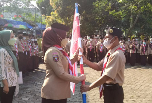 Lepas Peserta Jambore Nasional, Ini Pesan Bupati Tanggamus 