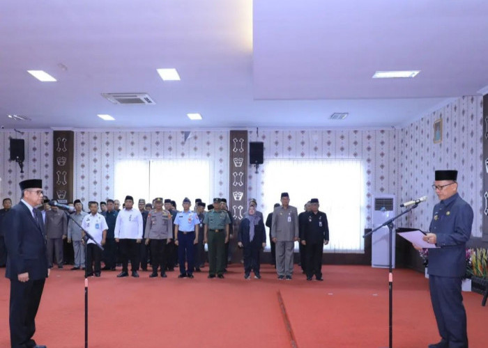 Ferli Yuledi Resmi Jabat Pj Sekda Tulang Bawang, Begini Pesan Penting Pj Bupati Qudrotul Ikhwan