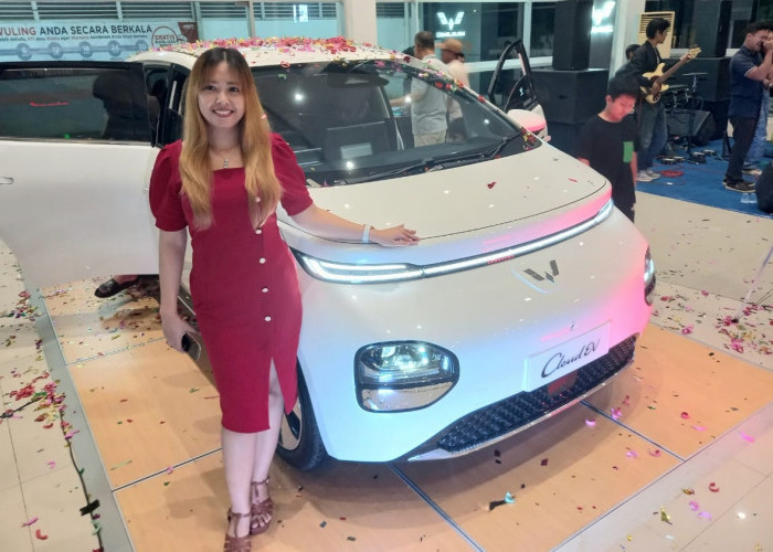 Wuling Cloud EV Resmi Meluncur di Lampung dengan Beragam Fitur Canggih, Segini Harganya!
