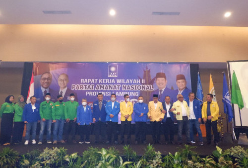 5 Usulan Nama Capres PAN Lampung Dibahas di Rakernas