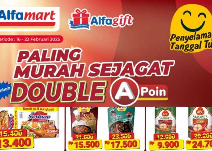 Promo Alfamart Paling Murah, Dijamin Selamat di Tanggal Tua, Cek Katalognya
