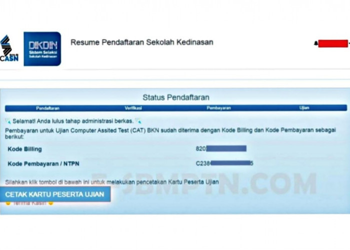 4 Langkah Mudah Cetak Kartu Peserta Ujian SKD Sekolah Kedinasan 2024