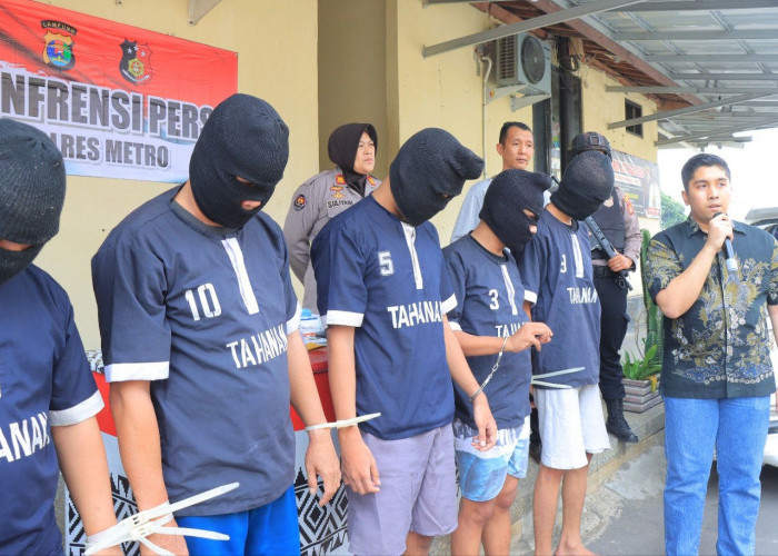 Modus Beli Kendaraan COD, 6 Terduga Pelaku Curas Diciduk Anggota Polres Metro