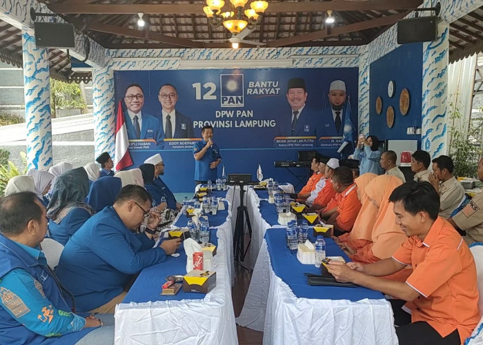 PKS dan PAN Lampung Bahas Wacana Sepakat Berkoalisi Pada Pilkada Serentak 2024 di Lampung