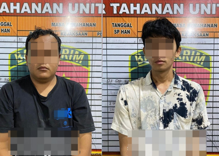 Kuras ATM BRI, Dua Pemuda Asal Bandar Lampung Diringkus Satreskrim Polres Way Kanan