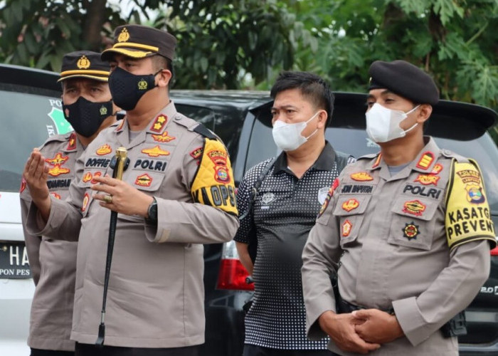 Ganggu Keamanan Pilkakam, Kapolres Lampung Tengah Tegaskan Penindakan Hukum
