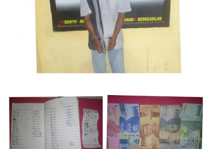 Diduga Bandar Judi, Pria Asal Panjang Diringkus Polisi