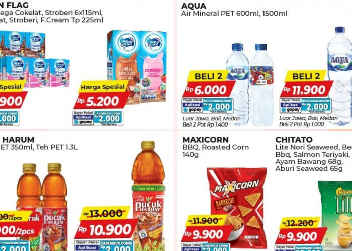 Promo Spesial Mingguan di Alfamart, Upgrade Stok Harian Dengan Harga Dijamin Super Hemat!
