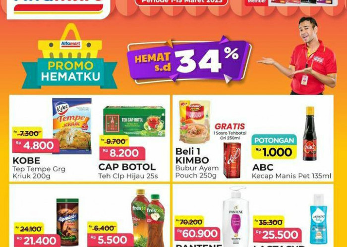 Cek Promo Hematku di Alfamart, Hemat Sampai 34%