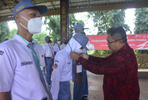 30 Calon Paskibraka Tubaba Tahun 2022 Dikukuhkan dan Jalani Diklat 