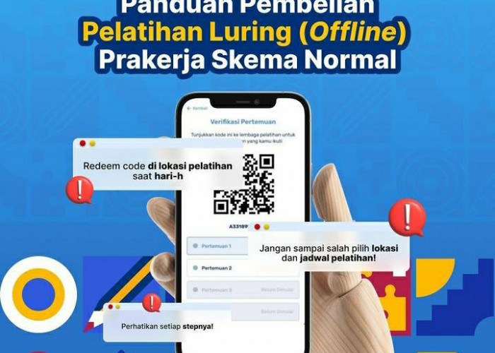Terbaru! Begini Panduan Pembelian Pelatihan Offline Prakerja Skema Normal