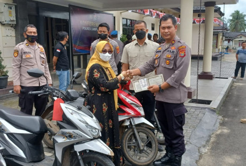 Sepeda Motor Hilang Sepekan Lalu, Alhamdullah Kini Telah Kembali