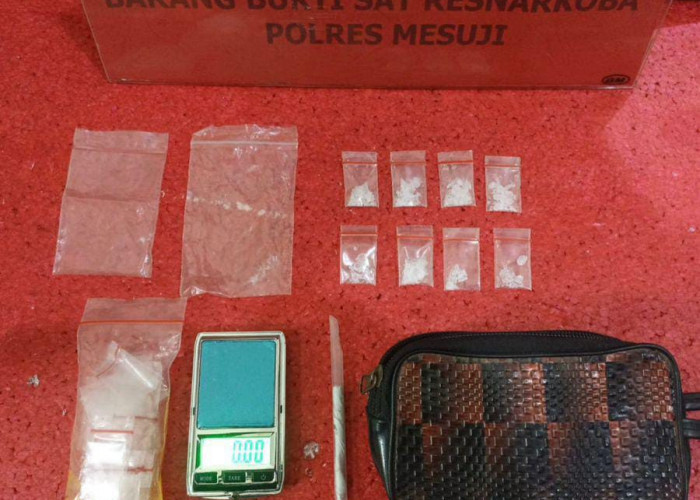 Sat Narkoba Polres Mesuji Tangkap Bandar Sabu-Sabu dan Seorang Rekannya