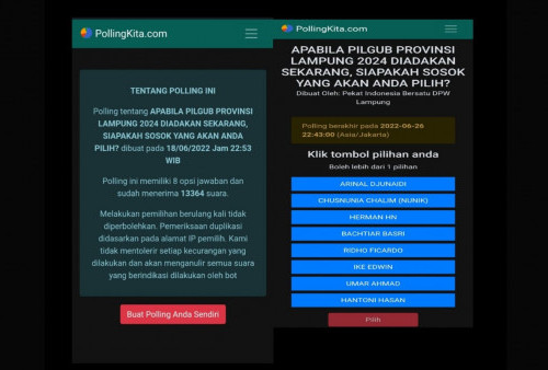 Namanya Masuk Polling Pilgub, Bachtiar Basri: Percuma Saja