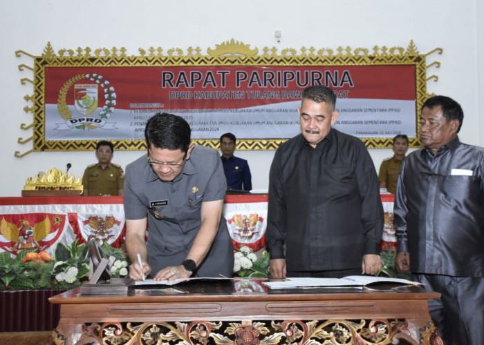 Pj. Bupati-DPRD Tubaba Setujui KUA PPAS APBD Perubahan 2024