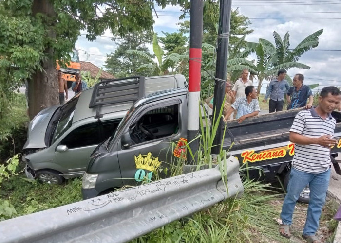 Lakalantas Beruntun 3 Mobil di Pertigaan, 6 Orang Luka-luka Termasuk Balita