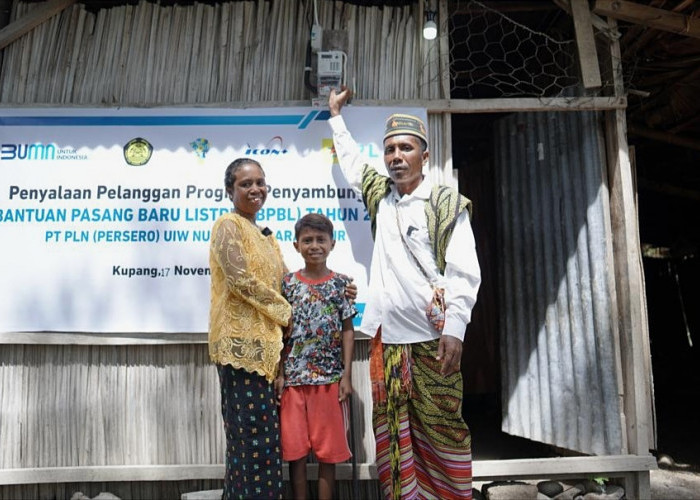 Distribution of PLN Electricity and New Installation Assistance for 80,183 households (RT) in the 3T area