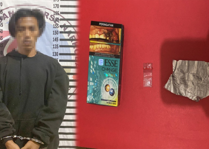 Baru Selesai Transaksi Narkoba, Pemuda Pengangguran Ditangkap Polisi