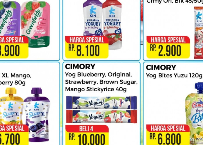 Promo Alfamart 25 April 2025, Menu Sarapan Sehat Dengan Yogurt Favorit, Dapatkan Harga Spesial!
