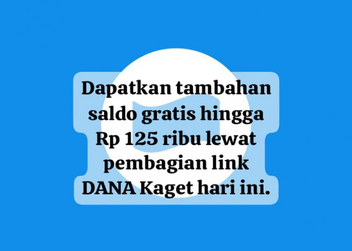 Sikat Jatah Link DANA Kaget Edisi Terbatas, Cairkan Secepat Kilat Saldo Gratis Rp 50 Ribu Hari Ini