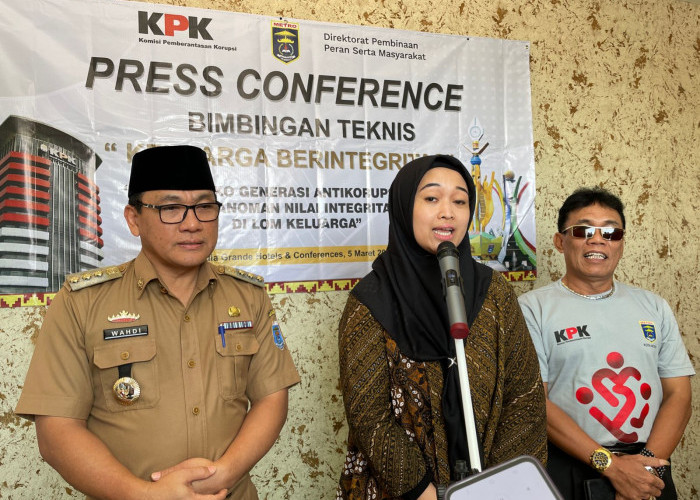 KPK Awasi Pemkot Metro, Siap Berikan Edukasi Keluarga Berintegritas dan Generasi Korupsi