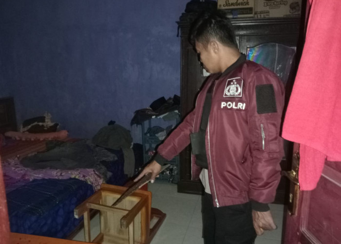 Ditinggal Penghuni, Pencuri Ini Gasak Barang Korban