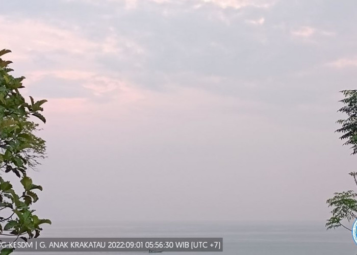 Kondisi Gunung Anak Krakatau : 4 Kali Alami Gempa pada Kamis 1 September 2022