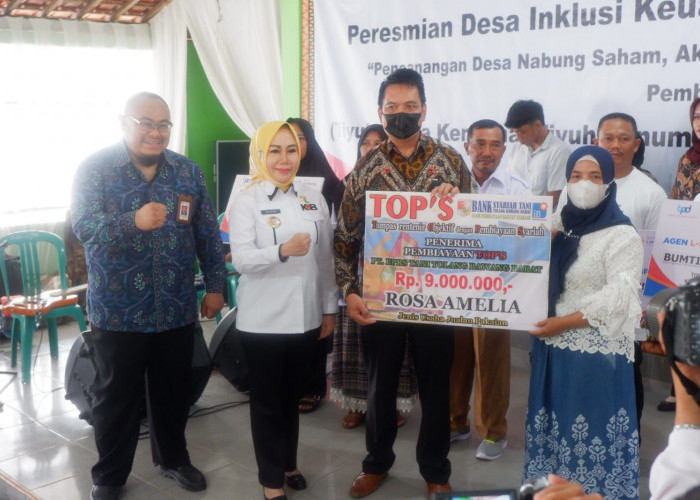 4 Desa Inklusi Keuangan di Tubaba Diresmikan