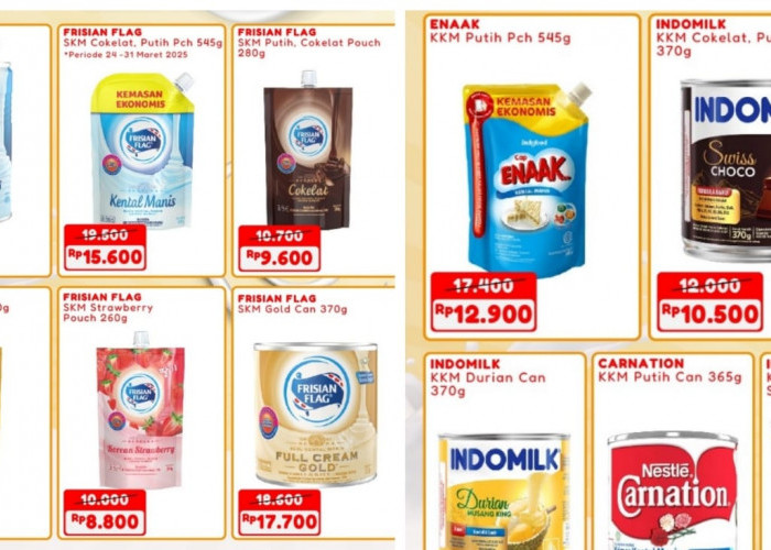 Promo Susu Kental Manis di Alfamart, Borong Sekarang Selagi Masih Ada!