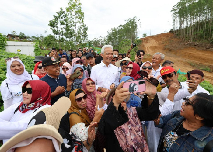 Di Kalimantan Tengah, Ganjar Pranowo Sebut Akan Lanjutkan IKN