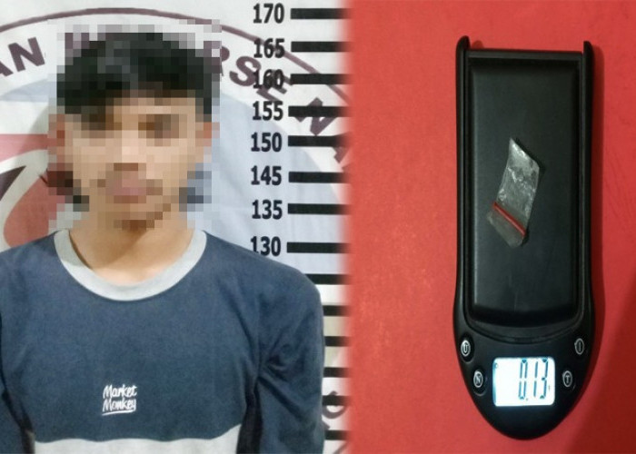 Kantongi Sabu Saat Naik Motor, Warga Tulang Bawang Dijegat Polisi