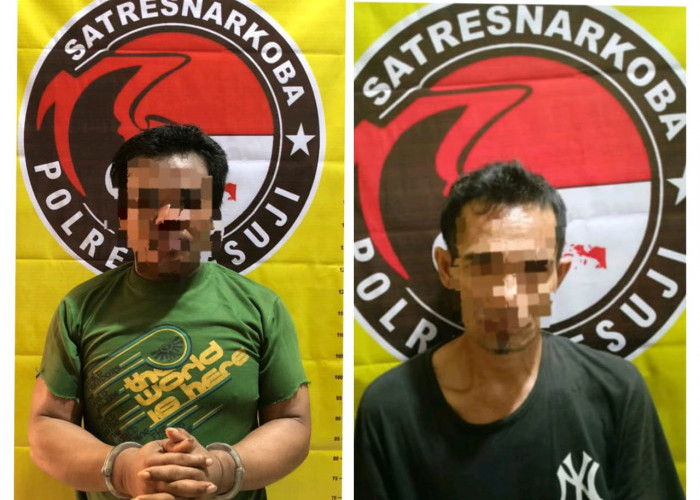 Sat Narkoba Polres Mesuji Tangkap Dua Pelaku Narkoba, Ini Identitasnya