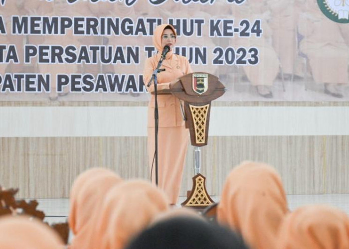 Isi Hari Ulang Tahun ke-24, Dharma Wanita Persatuan Pesawaran Gelar Lomba Paduan Suara